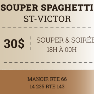Souper Spaghetti St-Victor