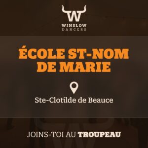 Parascolaire École St-Nom-de-Marie (Ste-Clotilde-de-Beauce)